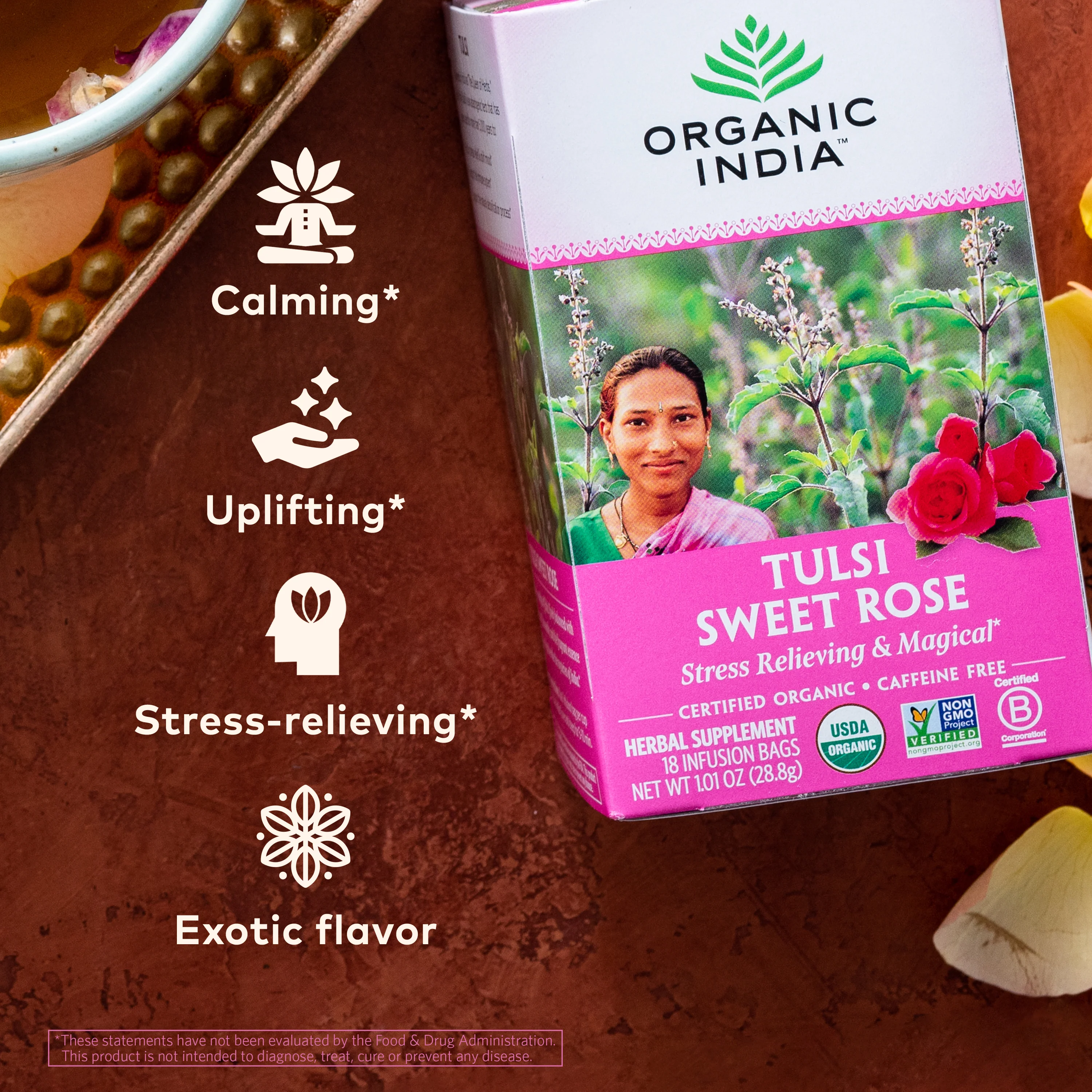 Tulsi Sweet Rose Tea - Image 21